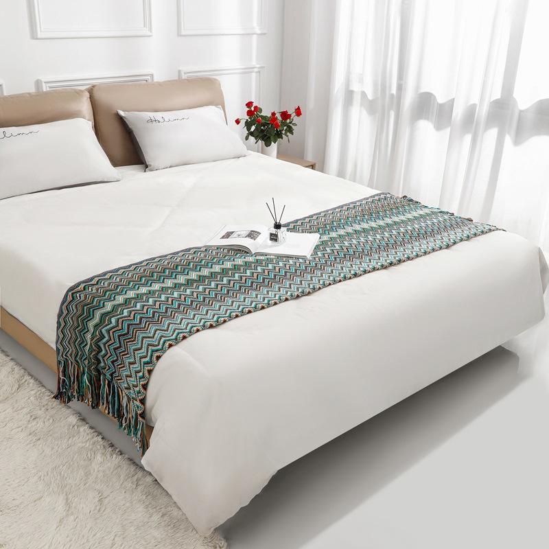 31 de tipuri de pături nordice din lână tricotate cu romburi, pături pentru capătul patului, pături pentru canapele, pături decorative, aparate de aer condiționat decorative pentru familii