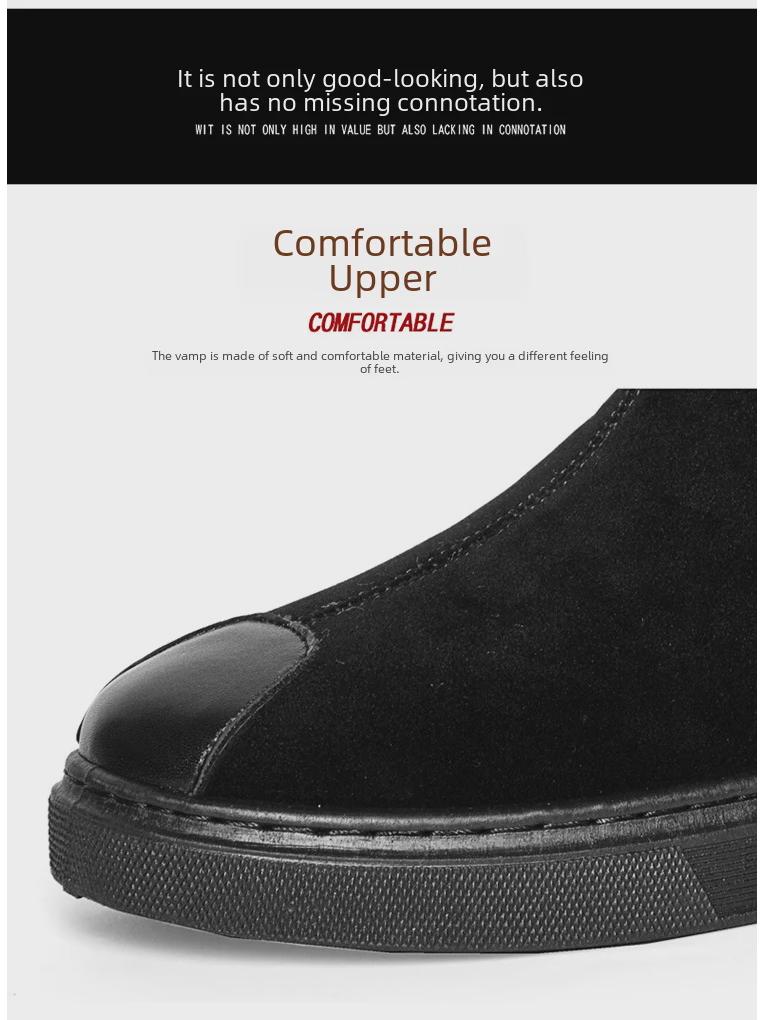 Cross-Border Trend: Men's and Women's Velvet-Lined Winter Boots - Warm Snow & Martin Styles