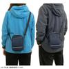Shoulder mini fits a long durable ripstop with carabiner gadget bag, pouch, vertical, men's, wallet, slim, nylon, hook, storage, shopping, travel,