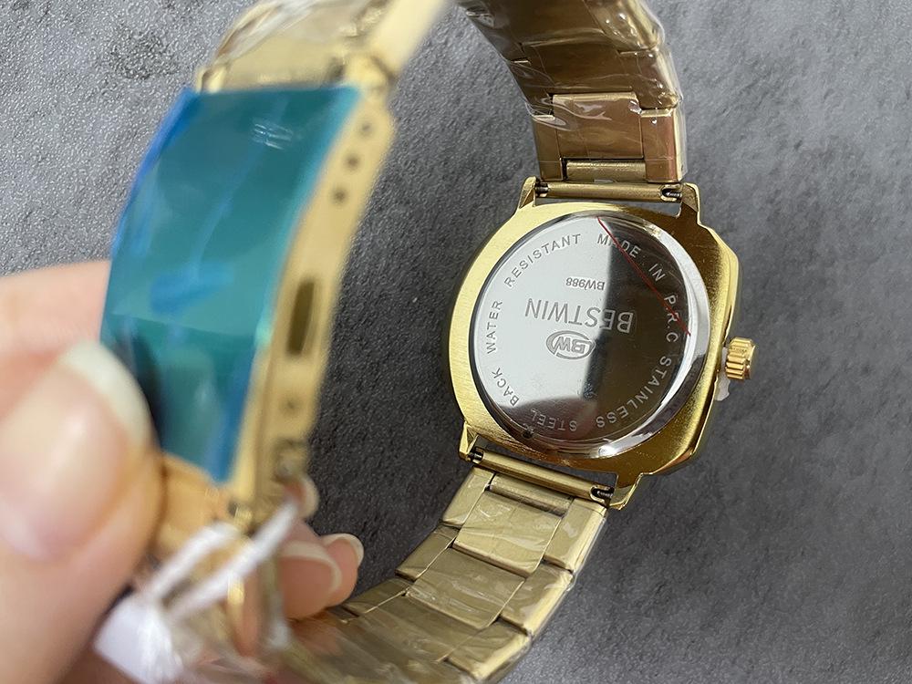 Doctorstone BESTWIN Men's Alloy Golden U-Shaped Fashion Watch