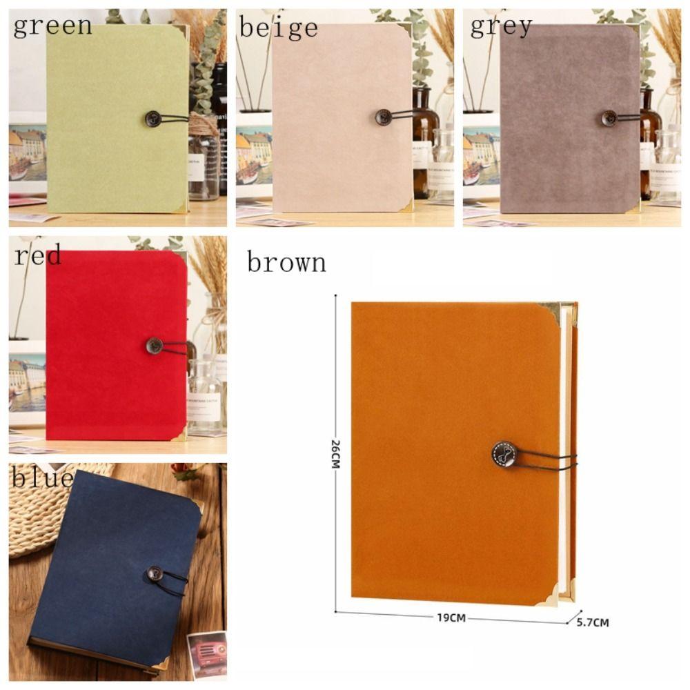 6 Inches Large Capacity Photo Album Plastic Photocards Collect Book  Home