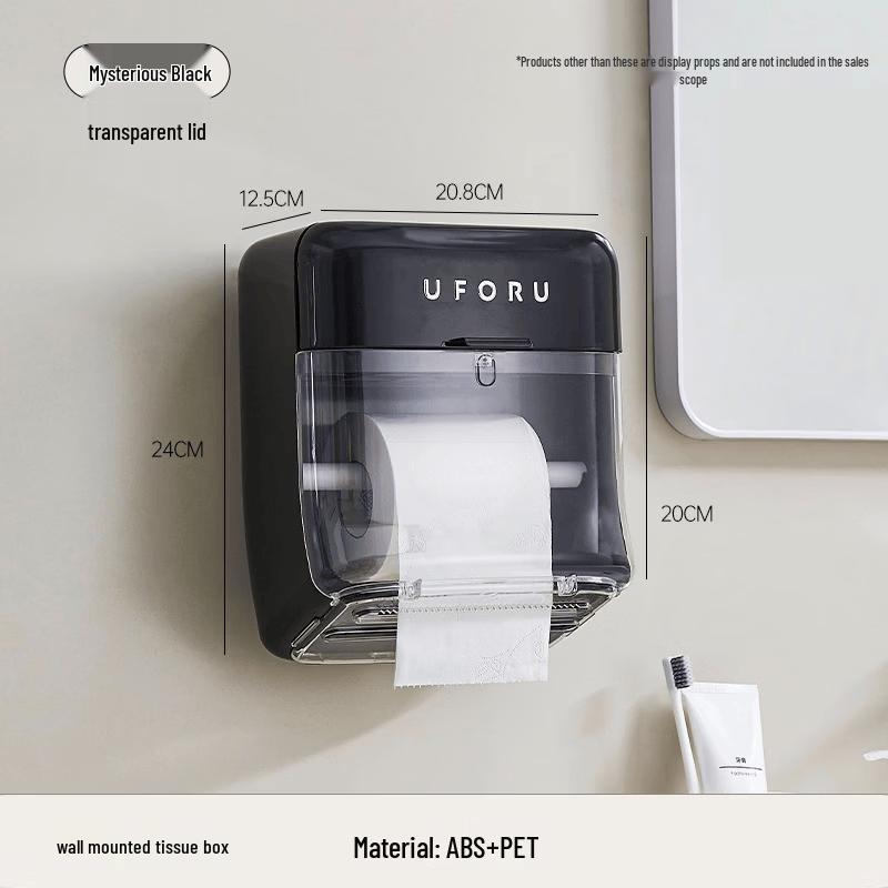 Wall-Mounted Waterproof Tissue Box