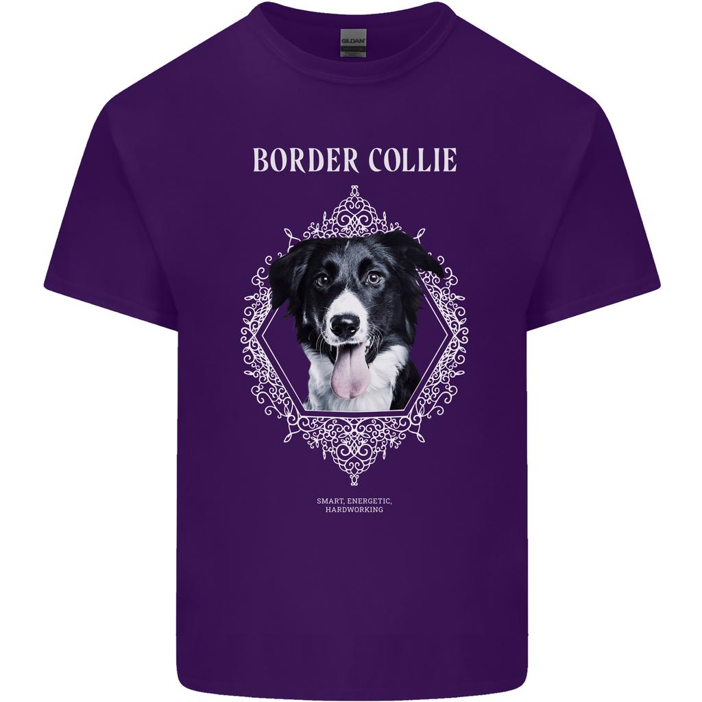 A Decorative Border Collie Unisexs Light Cotton TShirt