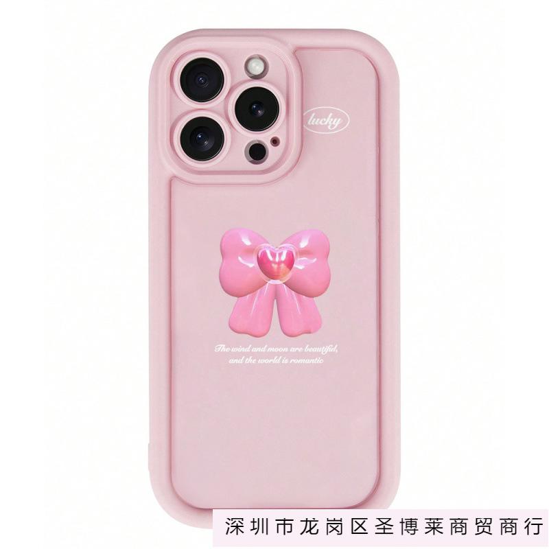 Premium bow for iPhone7/8 Apple 11/12/13/14/15/16 ProMax ladder phone case