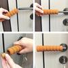 1pc Anti-slip Door Handle Protector, Anti-static, Anti-collision, Thick Spiral, Door Knob Cover,easy To Install Home Improvement