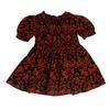 Ruched Short Sleeve Dress 780201 for Baby Girl