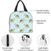 Cute Turtle Thermal Lunch Bag Travel Picnic Bento Cooler Reusable Tote Work Insulated Container Bags for Women Men Boys Girls