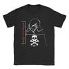 Space Pirate Captain Harlock Albator TShirts for Unisex  Casual Cotton Tees Round Neck Short Sleeve T Shirt Graphic Clothes