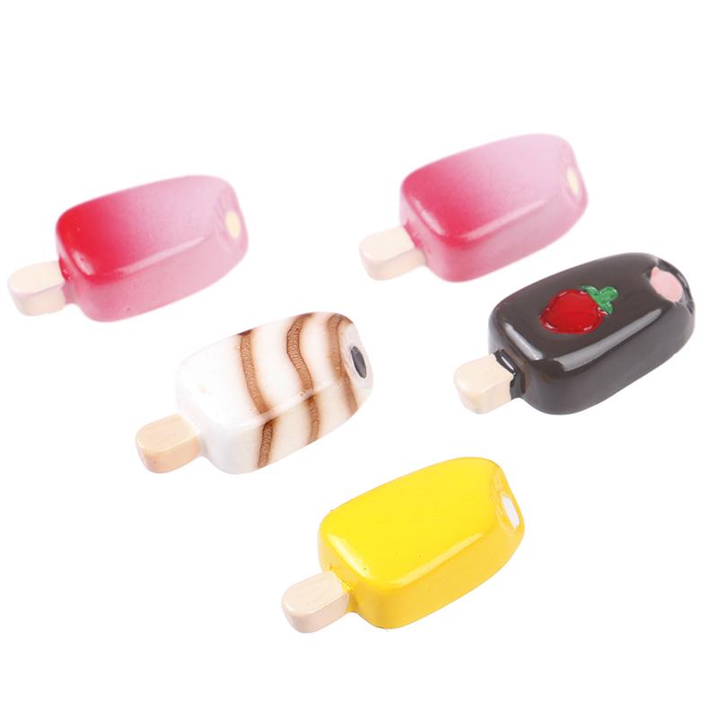 Creative Doll House Mini Food Toy Mold Personality Simulation Ice Cream Diy Jewelry Accessories