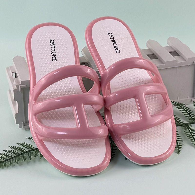 Summer Flat Women s Sandals Are Wear-resistant Waterproof Quick Drying Hollow and Breathable for Outdoor Beach Activities 36 розовый 1639₽
