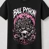 Snake Shirts Ball Python Grunge Clothes, Cryptid Shirt, Goth Snake Reptile Birthday Shirt, Vintage Reptile Tee, Respect the Locals