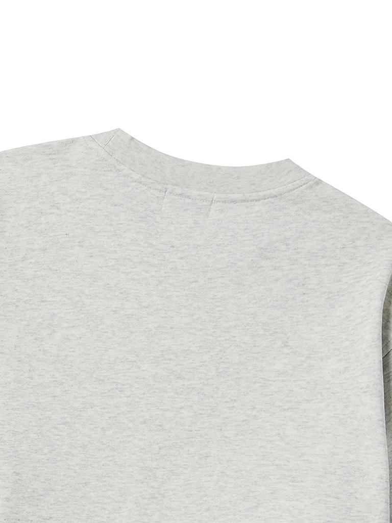 POLLUTION Graffiti Sweatshirt Oatmeal