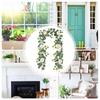 Eucalyptus Garland With Flowers For Table Wedding Wreath 6FT Artificial Eucalyptus Garland Floral Greenery Garland For Table