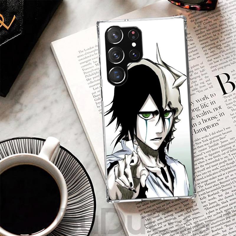 Bleach Ulquiorra Cifer 4 Cover For Samsung Galaxy S23 S22 S24 S25 Ultra S21 Plus S20 FE Phone Case S10 + S10E S25U Print Coque