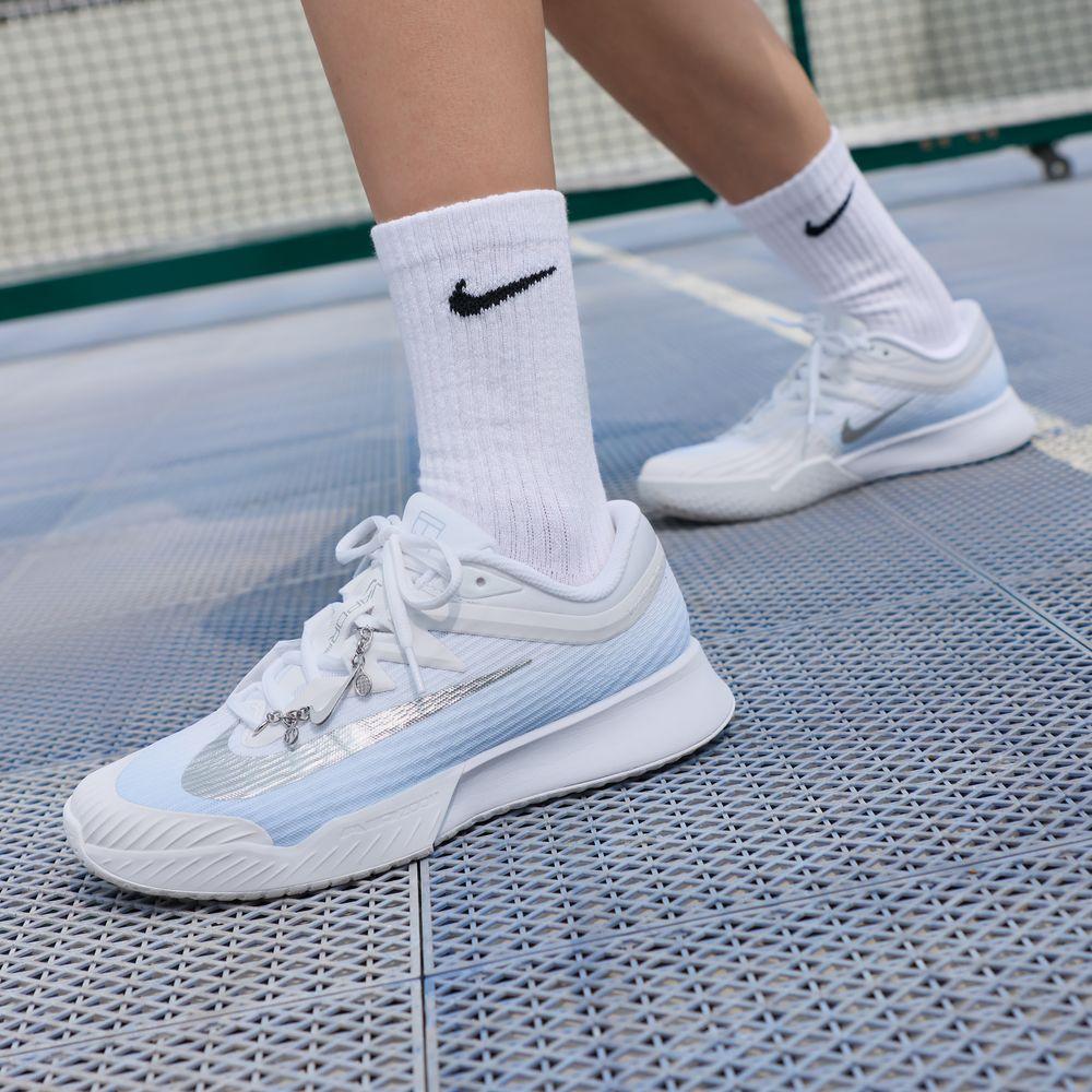 Nike Vapor Pro 3 Low top Tennis Shoes Women s White Blue 38