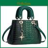 Stylish Ladies Tote Bag With Crocodile Embossed Design And Spacious Interior