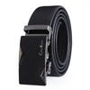 Men'S Automatic Buckle Alloy Belt Business Gift Box Set Two-Layer Leather Belt