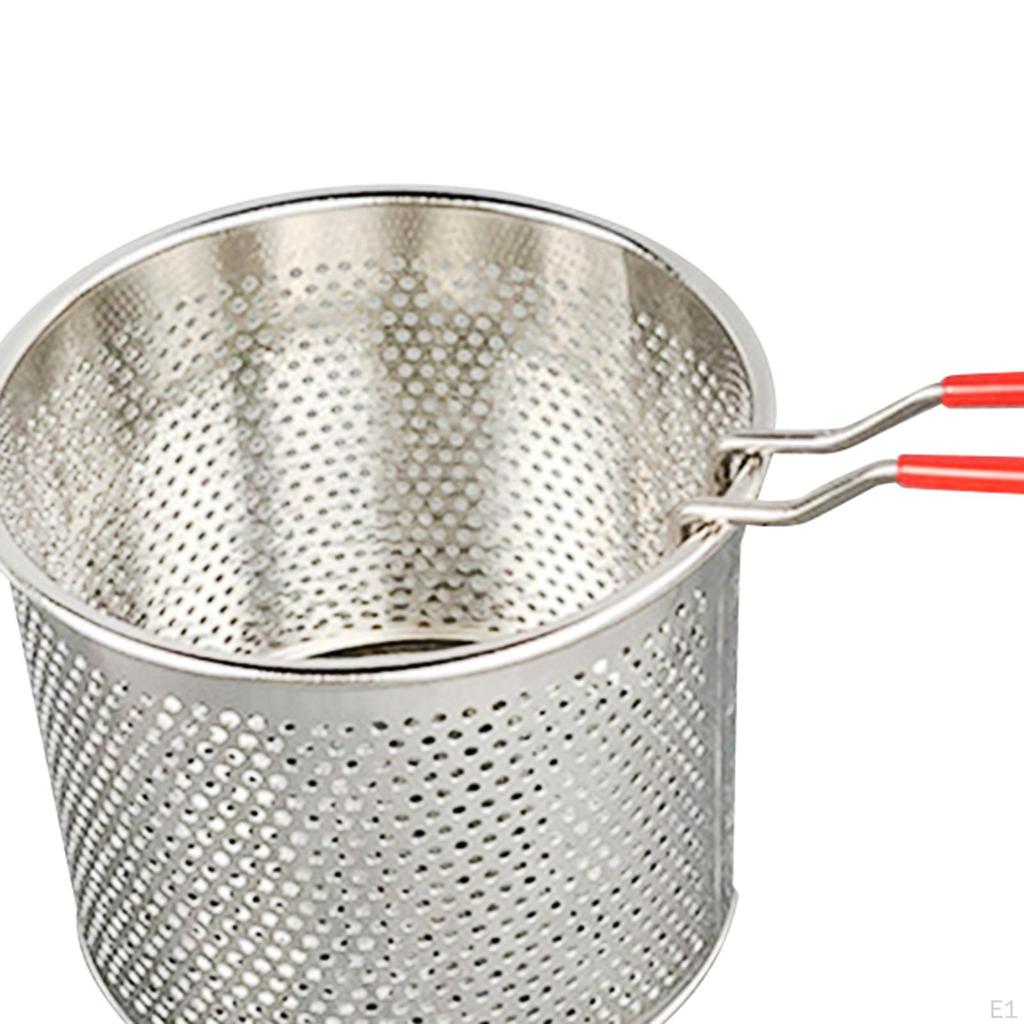 Stainless Steel Fry Basket for Indoor and Outdoor Dining