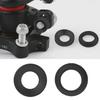 2 Pezzi/set Lega M5 Bulloni Freno a Disco Spaziatore Mountain Bike Spaziatore Freno Rondelle Bici Rondelle Convesse Concave Anelli Bici MTB