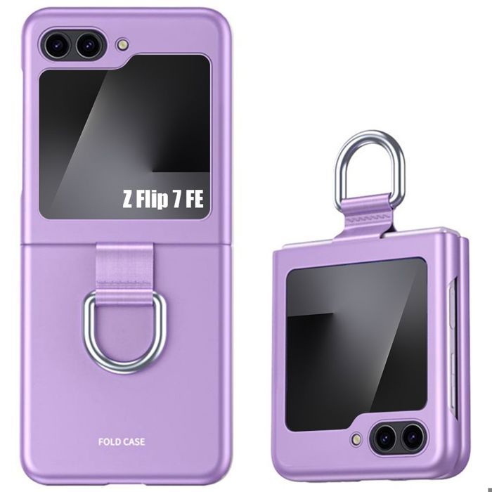 Coque de Protection - BOOLING - pour Samsung Galaxy Z Flip 7 FE - Antichoc - Rigide - Violet