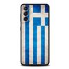 Greece Greek Flag Phone Case for Samsung Galaxy S24 S23 S22 S20 S21 FE Ultra S10 S10E S9 S8 Plus 5G Soft TPU Cover Capas Fundas