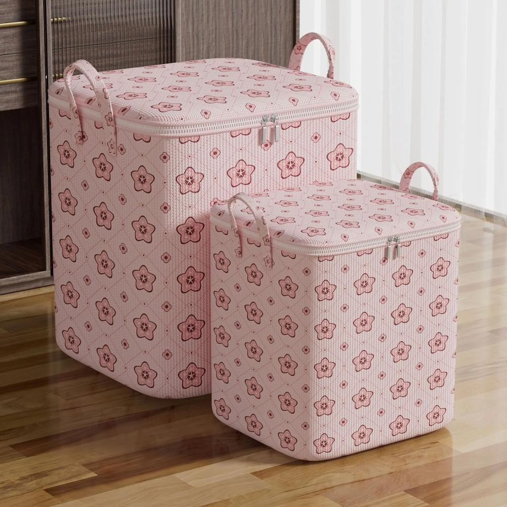 S/M/L/XL Large Capacity Household Moving Bag Blanket Storage Bag Home Storage Clothes Blanket Bag Luggage Storage Box