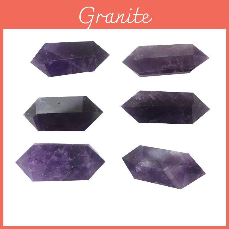 Natural Purple Amethyst Quartz Crystal Point Wand Obelisk Beautiful Healing Tower 4cm