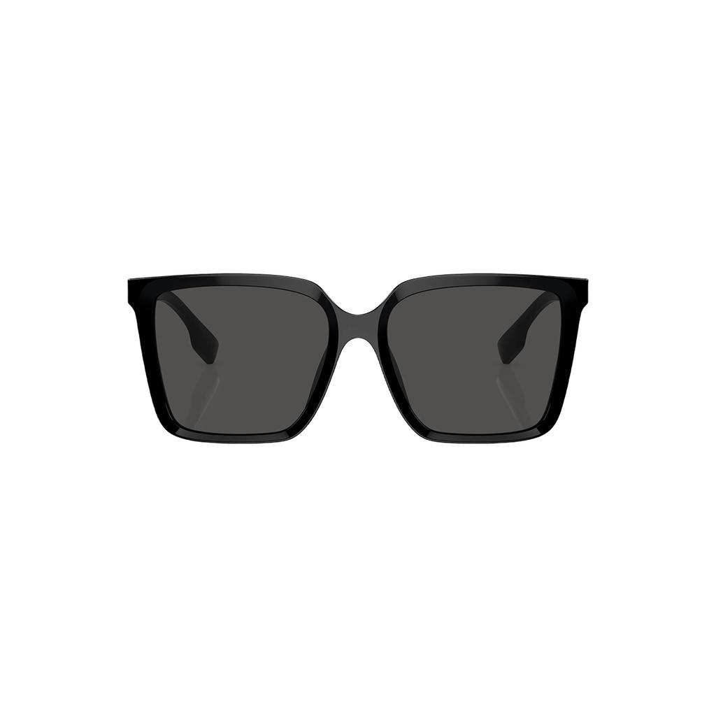 Burberry Full Spelled Golden Logo Square Sunglasses Unisex Couple