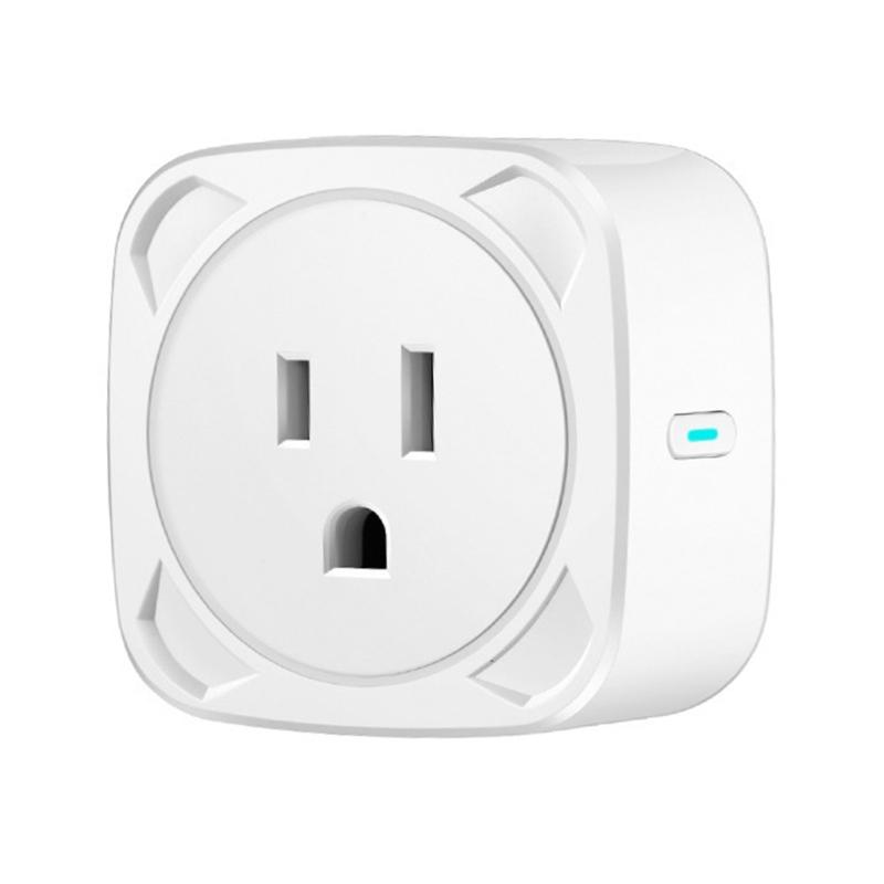 

WiFi Intelligent Socket US Standard Plug Outlet 16A Power Socket With Power Monitors Timing Function Voice Control Plug 1