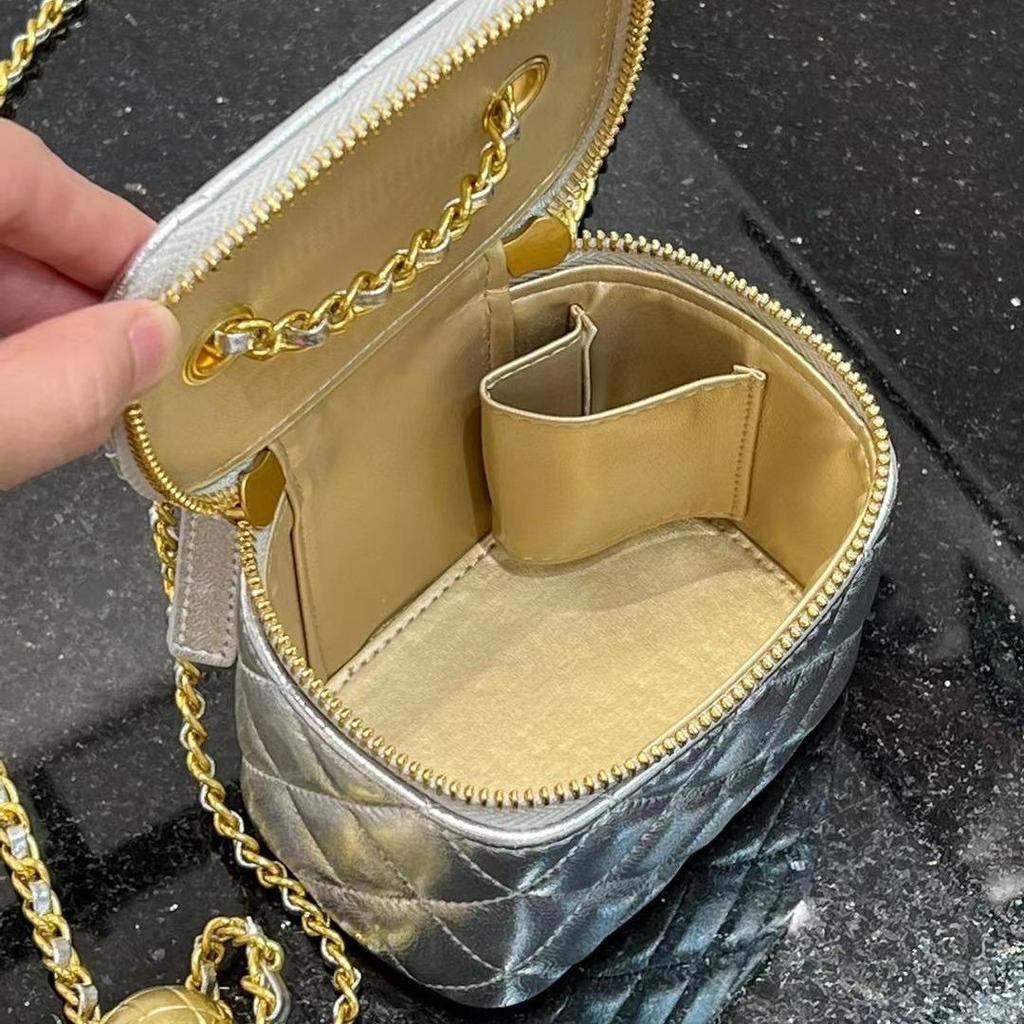 Mini Diamond Pattern Shoulder Bag - Elegant Women's Versatile Handbag