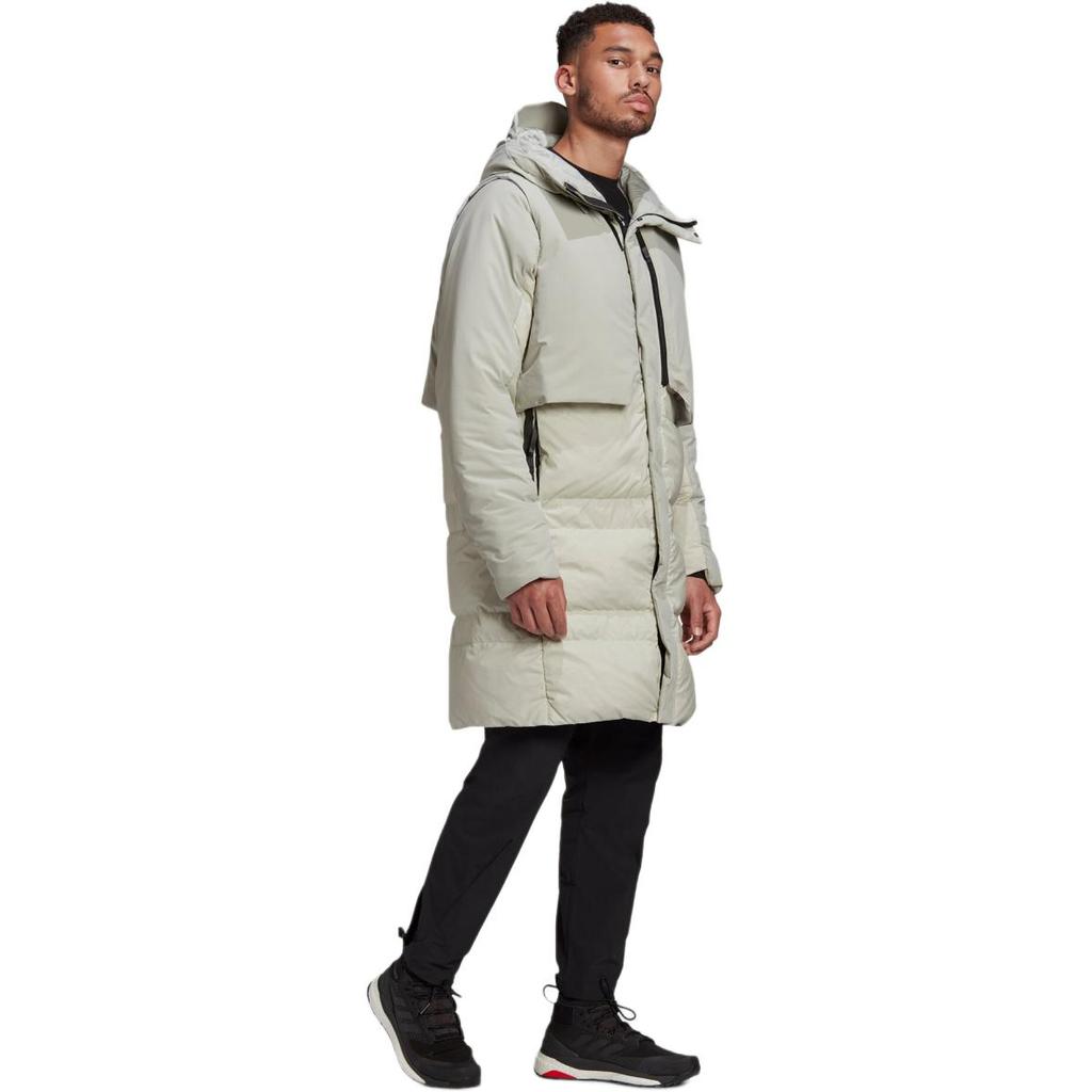 adidas MYSHELTER Down Jacket Winter Men's Metallic Gray FT2430