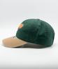 Wieoldeuwoldeu Weald Tower Pigment Color Block Ball Cap Green