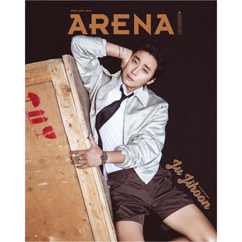 [Pre-order] Arena Homme+ A-C Type 2026.4 (Cover: Joo Ji-hoon)