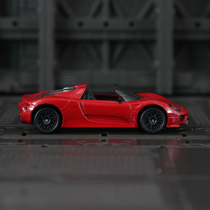 1: 61 Simulation Zinc Alloy Porsche 918 Spyder, Static Model, Metal Collectibles Gift Car