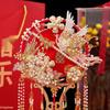 Luxury Handmade Silk Wedding Fan DIY Kit - Perfect Gift for the Bride and Friend