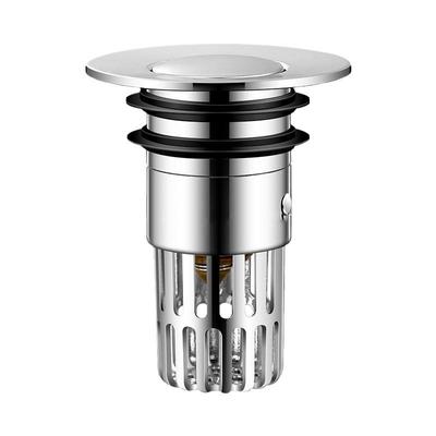 1/2/4 Piezas Desagüe de Fregadero, Colador de Fregadero Agrícola, Núcleo de Empujar y Rebotar, Colador de Fregadero Peachloft, Tapón Peach Loft, Kit Universal de Desagüe para Lavabo de Baño