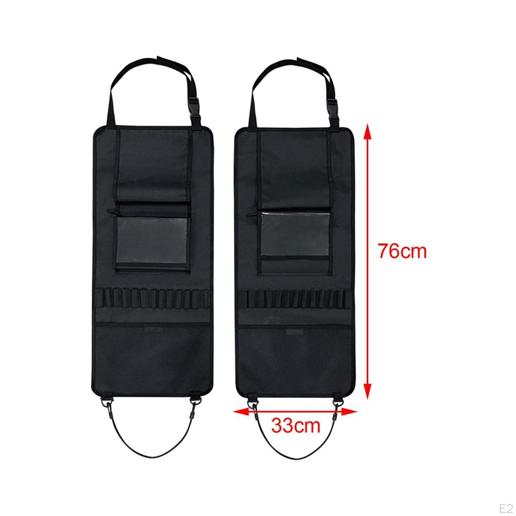 Automobile Seat Storage Hanging Bag Car Backseat Organizer Multifunctional Pouch Travel Bottle