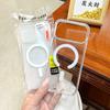 Applicable to iPhone11Pro transparent 11 mobile phone case 11ProMax Apple 11Pro magnetic case protective case