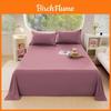 Modern Minimalist Cotton Bed Sheet With Soft Washable Fabric For Single Dorm Bed