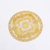 PVC Western Style Round Heat-Resistant Coaster & Placemat, 20cm
