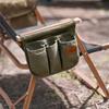 Outdoor Canvas Camping Chair Side Pocket Portable Storage Pouches Canvas Side Pocket for Outdoor Picnic