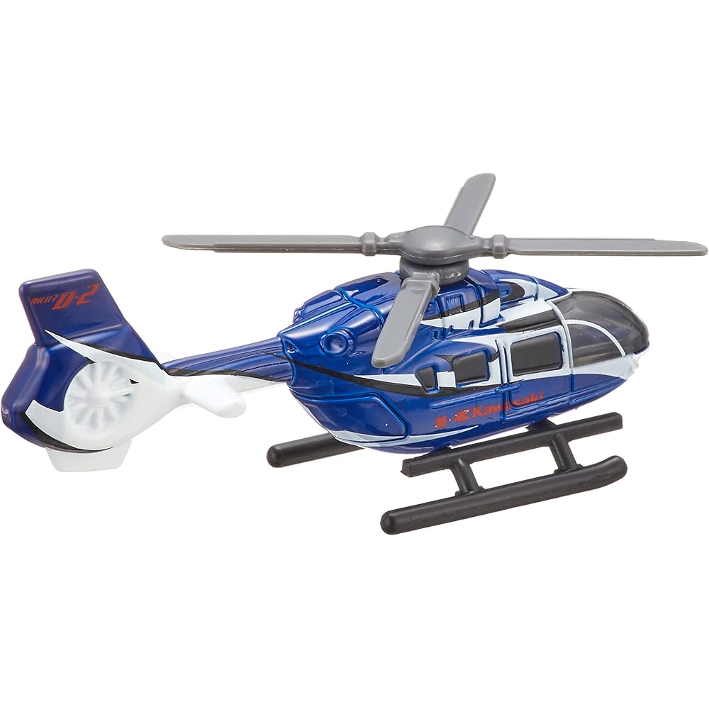 Takara Tomy Tomica No.104 BK117 D-2 Helicopter Toy Miniature Car Blister Pack for Ages 3 and Up