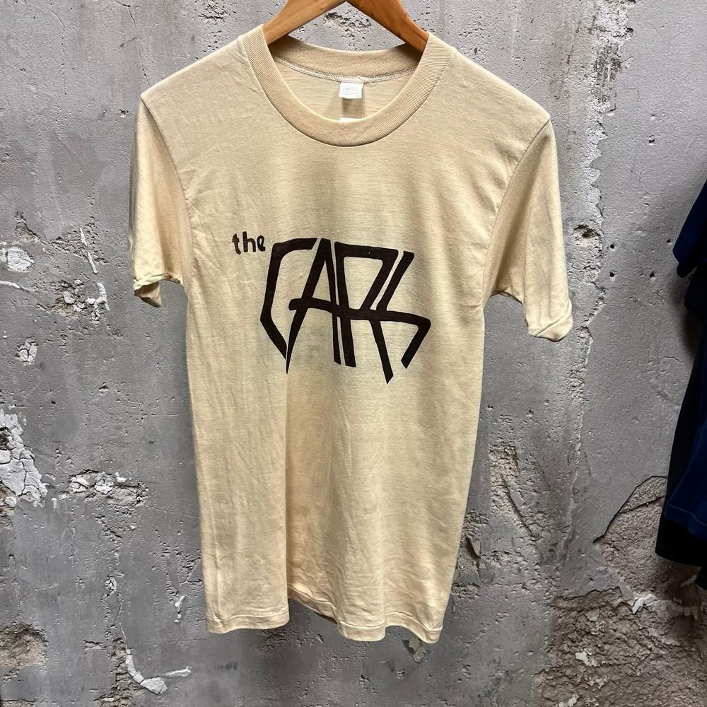 The Cars Band 90s Logo Short Sleeve Sand T shirt Men Women tee NH25751 Unisex T-Shirt S