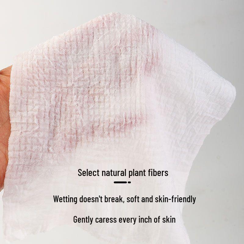 Extra Large Travel-Size Compressed Cleansing Towels for Women
