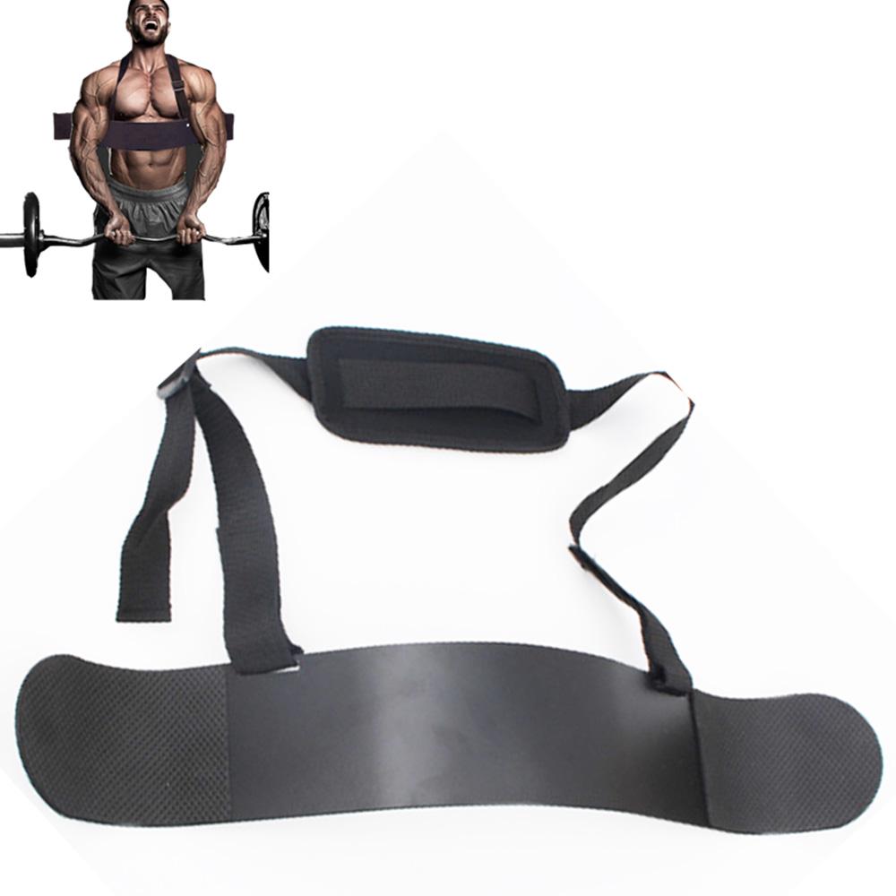 Vzpírání Arm Blaster Aluminium Bodybuilding Bomber Biceps Curl Triceps Muscle Training Fitness Gym