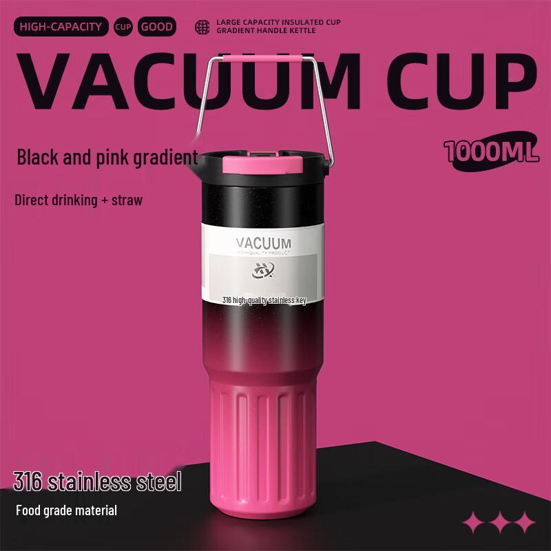 High-Capacity Portable Insulated Water Bottle