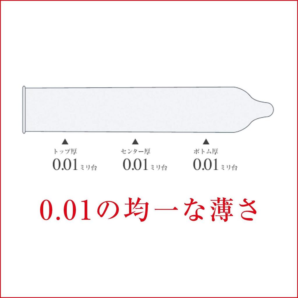 Okamoto Condom Okamoto Zero One 3 pieces x 3 boxes with condom case set Kondom [] 0.01