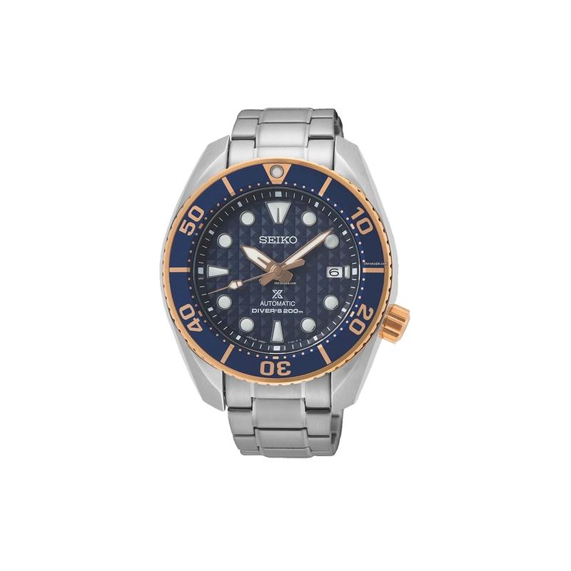 SEIKO Automatic men s watch blue dial SPB344J1 синий