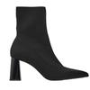 NEW 2025 Elastic Fabric Sock Boots Women Comfortable Square Toe Chunky Heeled Designer Ankle Short Boots Botines Para Mujeres