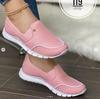 Fashion Women Shoes Platform Sneakers New 2024 Summer Breathable Single Shoe Female Soft Sole Flat Shoes Casual Board Shoes Plus Size 43